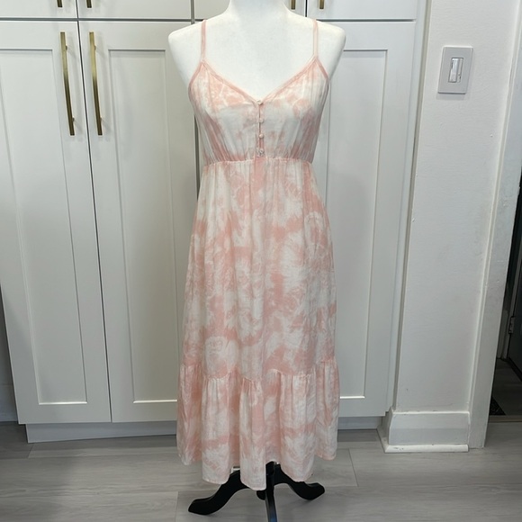 Rails Delilah Peach Pink Tie Dye Dress - Picture 12 of 12